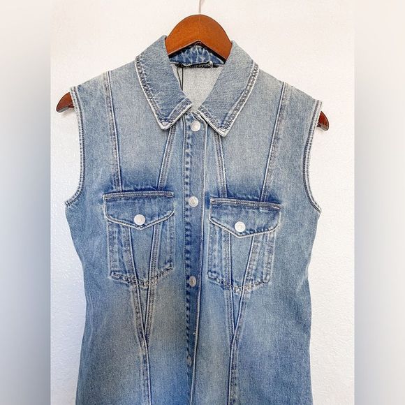 ZARA DENIM TRF DRESS 8197/083/092/014 - Picture 7 of 12